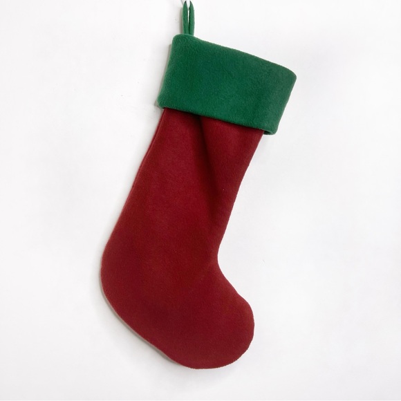 Disney Vintage Mickey Mouse Snowman Felt Christmas Stocking...